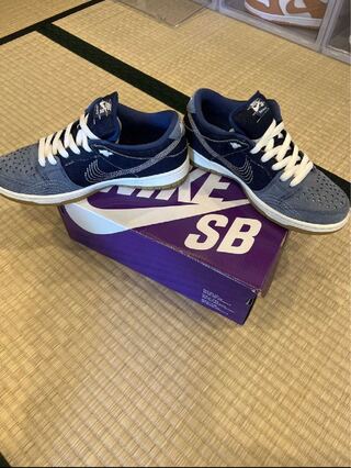 Nike SB Dunk Low Premium "Sashiko" Mystic Ne Minar/Sail Mystic Ne Minar Gum Light Brown CV0316-400 27cm