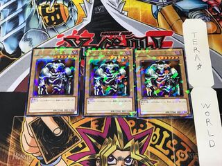 Summoned Skull DT09 3 Duel Terminal, set of 3, Tera.