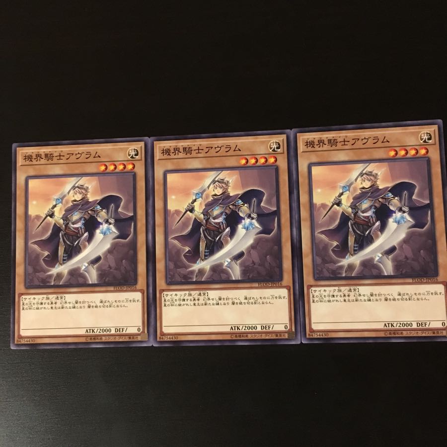 機界騎士 アヴラム   3枚 3枚