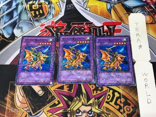 ドラゴンに乗るワイバーン DT08 5 デュエルターミナル 3枚セット てら