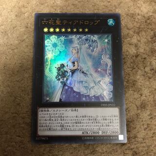 遊戯王 シークレットスレイヤーズ 六花聖ティアドロップ ウルトラレア 1枚