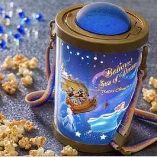 Lowest price】Disney Sea Believe pattern popcorn bucket, new, unused, with tags, very popular item.