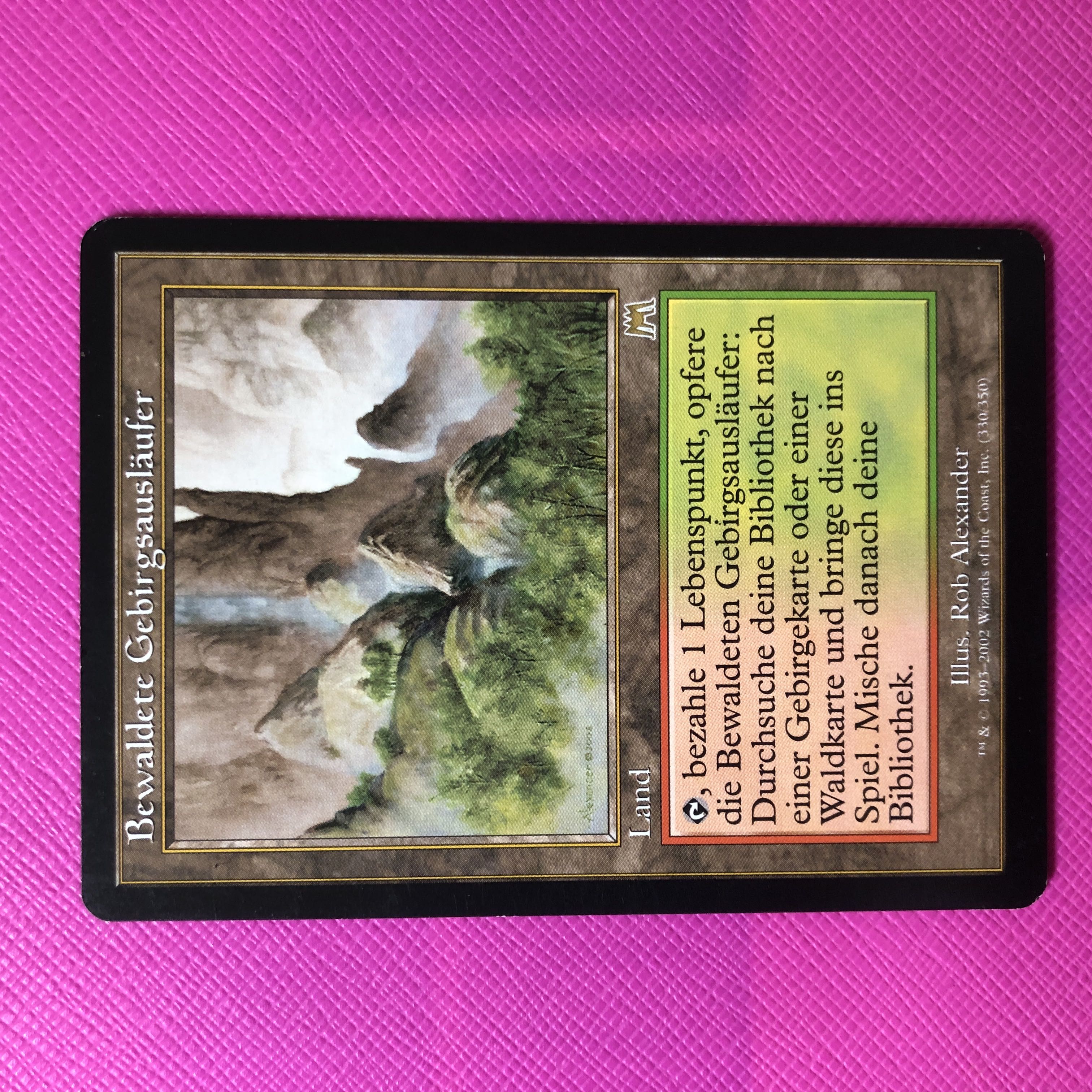 MTG] Wooded Foothills