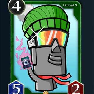 Sカード　ゴーグルモアイ族の戦闘員 maepu