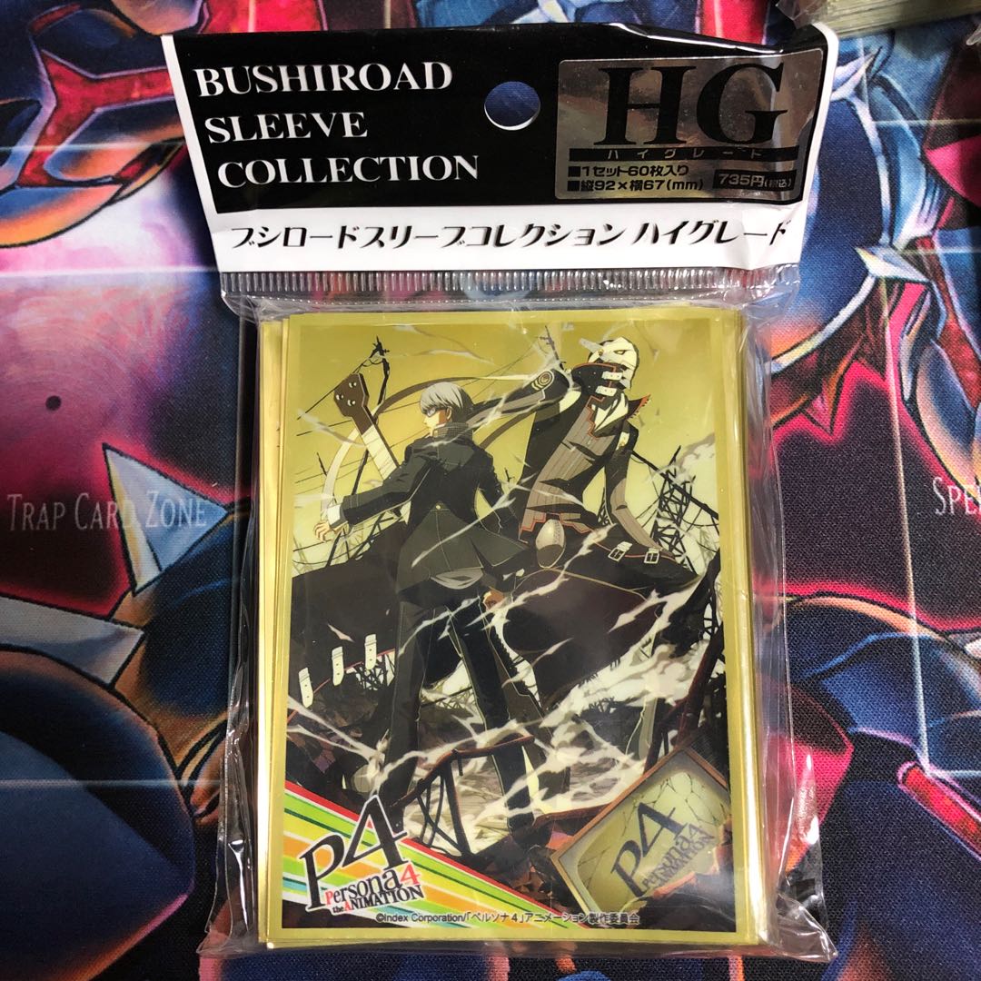 Persona 4 the ANIMATION sleeve unopened 60 pieces