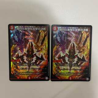 瞬閃と疾駆と双撃の決断 ２枚