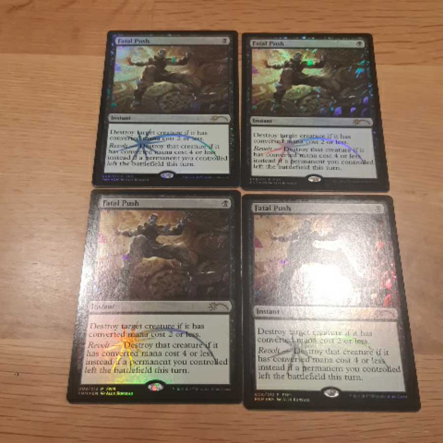 致命的な一押し 4枚 foil