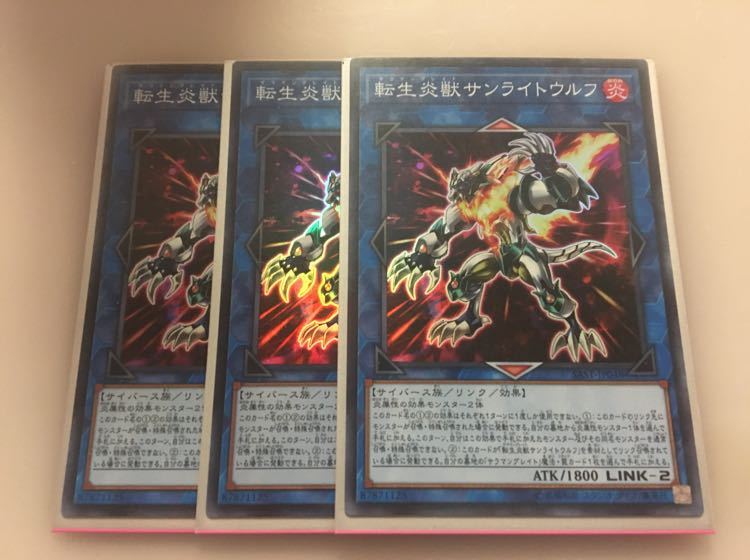 転生炎獣サンライトウルフ 3枚