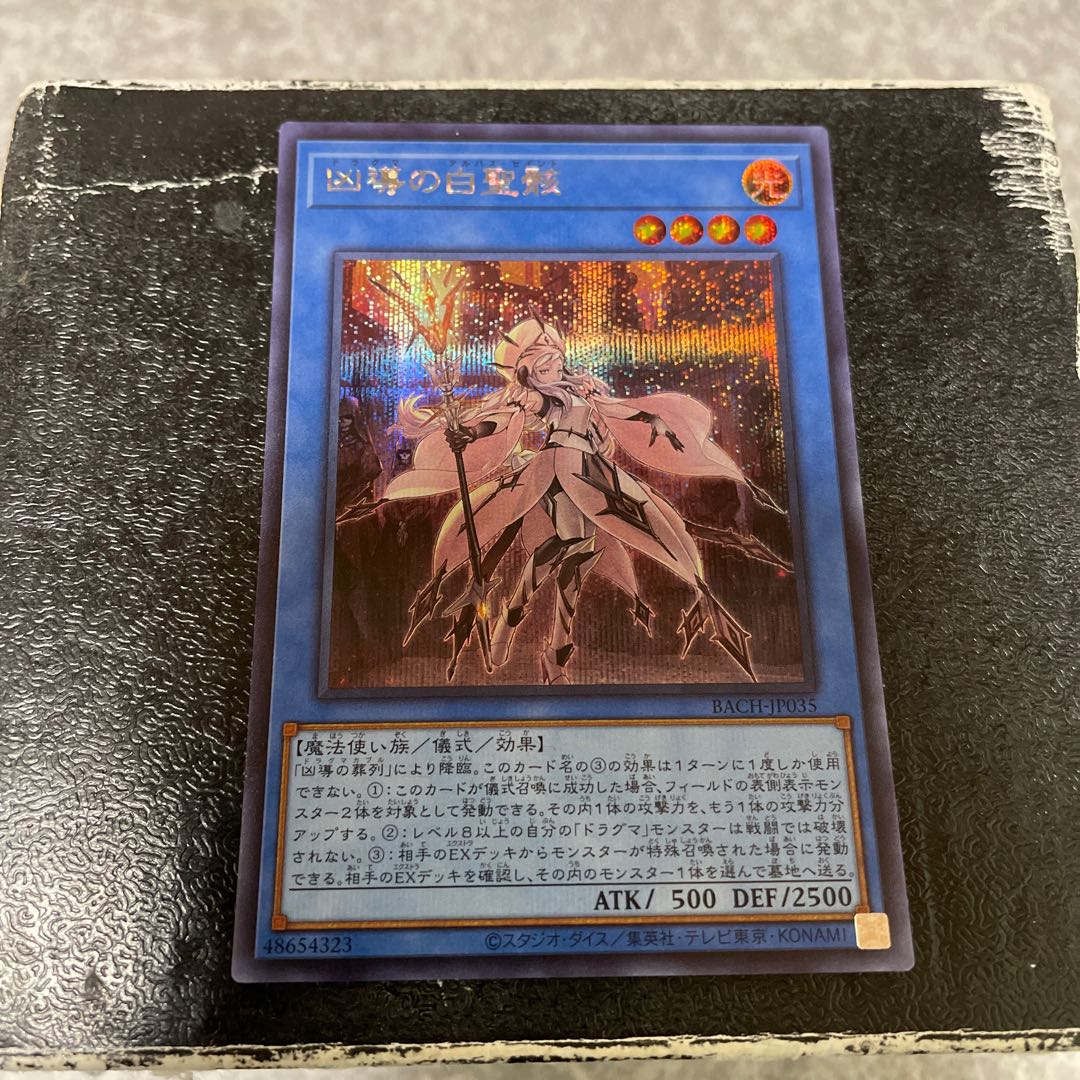 White Sacred Wreckage of the Wicked Leader Secret Rare JP035