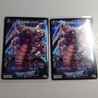 阿修羅ムカデ　２枚セット