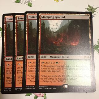 踏み鳴らされる地　４枚