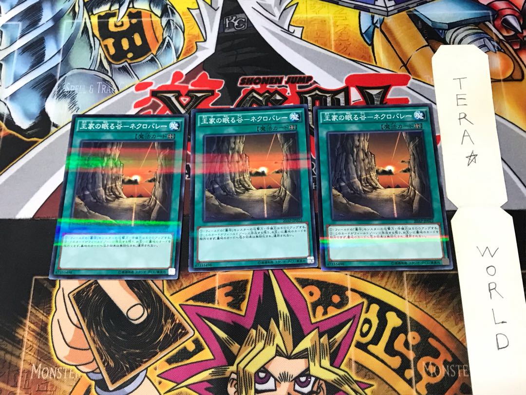 Valley of Sleep of Kings - Necro Valley 20AP 3 Normal Parallel Set of 3 Tera