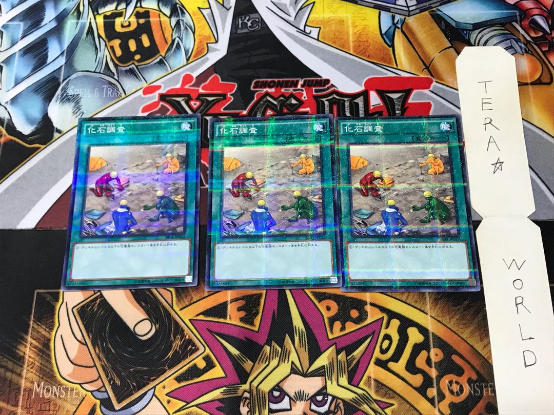 Fossil Dig SR04 1 Normal Parallel Set of 3 Tera