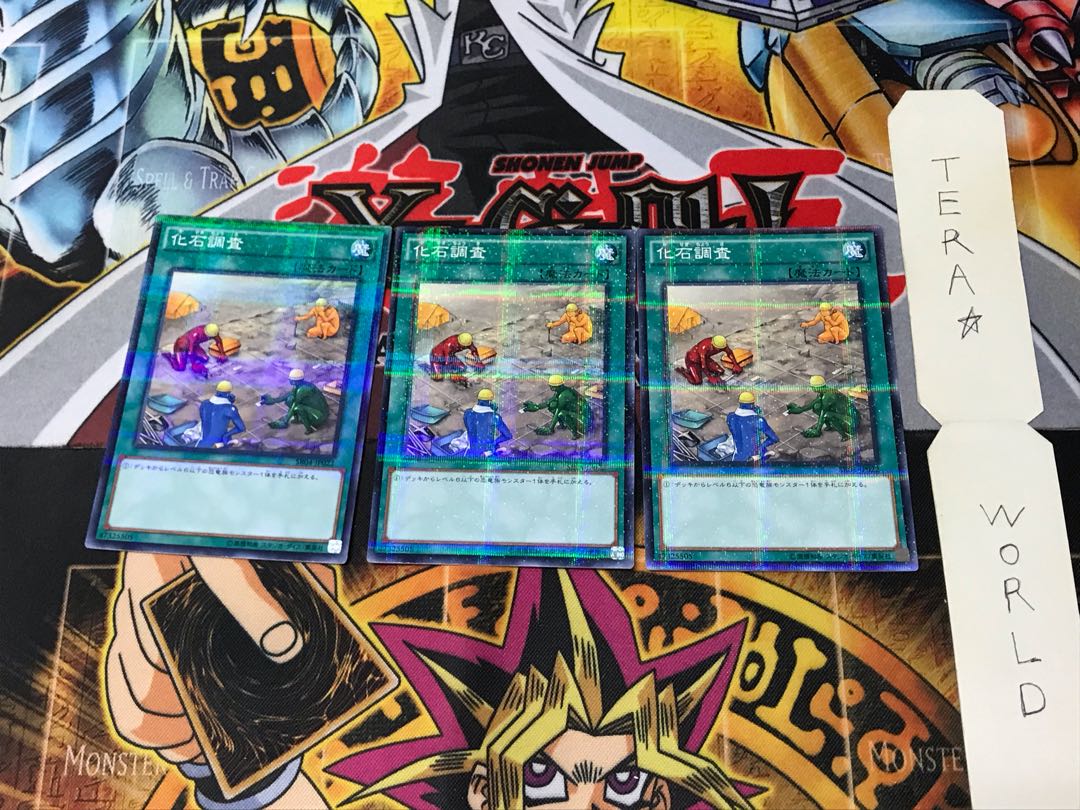 Fossil Dig SR04 2 Normal Parallel Set of 3 Tera