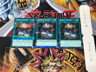 Dark Contract with the Gate LGB1 1 Normal Parallel 3-Card Set Tera