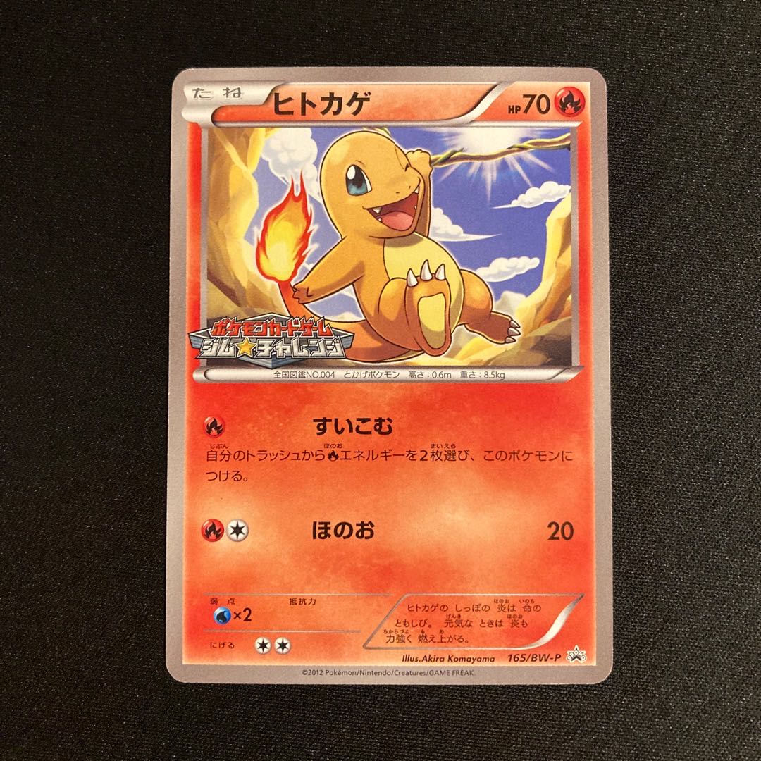 h119 Charmander Pokémon Card Game Gym Challenge Promo Pokémon Treasurer