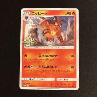 h123 Torracat Shining Ultra Beast Campaign Promo Pokémon Treasurer