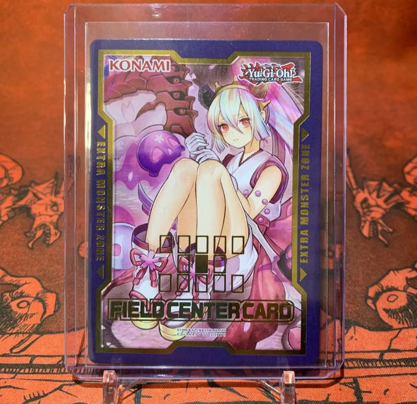 【カードケース付き】遊戯王 英語版 カクリヨノチザクラ フィールドセンターカード