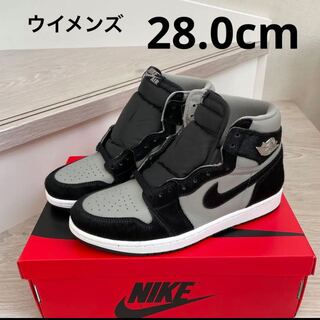 Nike Women's Air Jordan 1 Retro High OG "Medium Grey" DZ2523-001 28cm