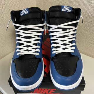 Nike Air Jordan 1 Retro High Og "Dark Marina Snubbull" Dark Marina Snubbull/Black Wight 555088-404 27.5cm