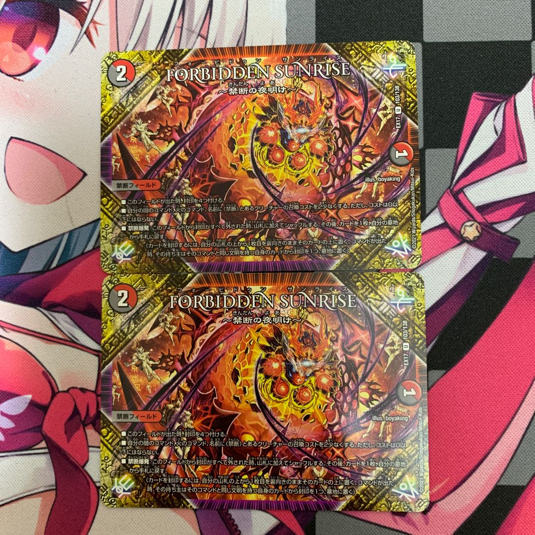 DUEMA] FORBIDDEN SUNRISE -Forbidden Night Dawn- U 103/138