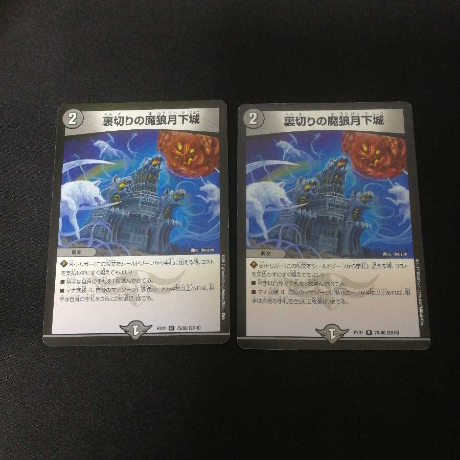 裏切りの魔狼月下城　2枚