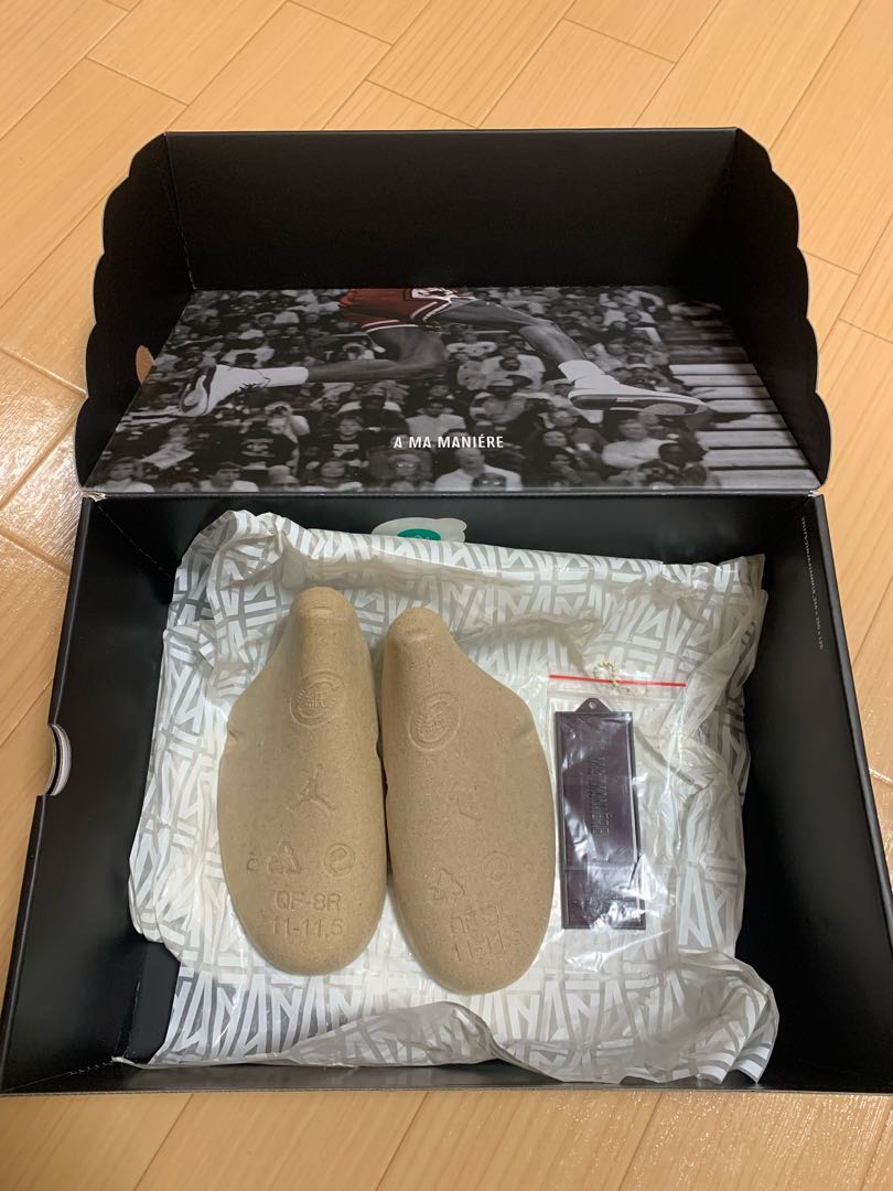 A Ma Maniere × Nike Air Jordan 2 "Airness/Sail and Burgundy" 29cm