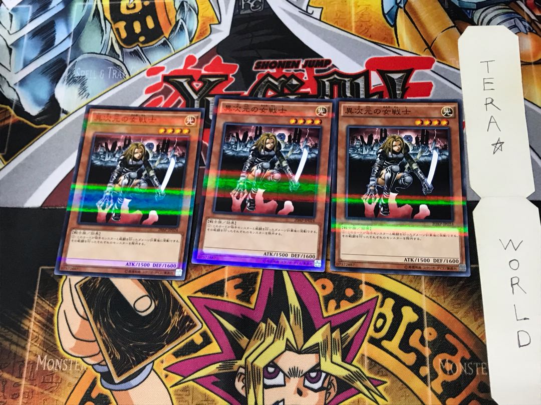 D.D. Warrior Lady 20AP 4 Normal Parallel Set of 3 Tera.