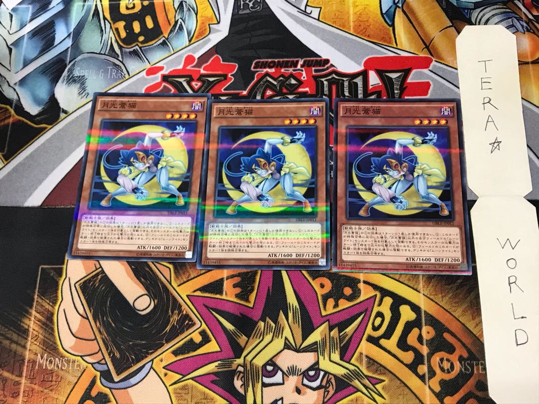 月光蒼猫 DBLE 1 ノーマルパラレル 3枚セット てら