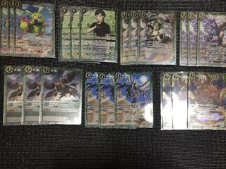 バトスピ　緑デッキパーツ(ワームモン)