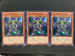 【ぽぽたん】遊戯王 8426 The grand JUPITER 3枚 ノーマル