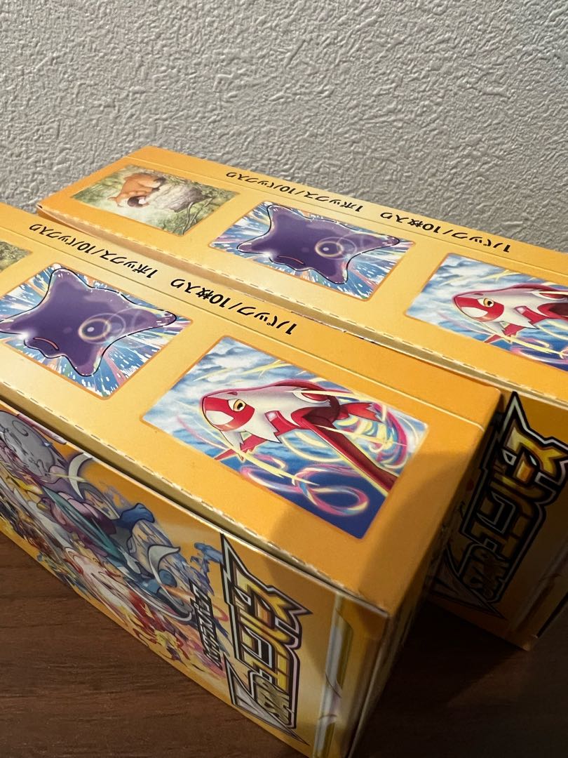 ブイスターユニバース　BOX ポケセン産　シュリンクなし