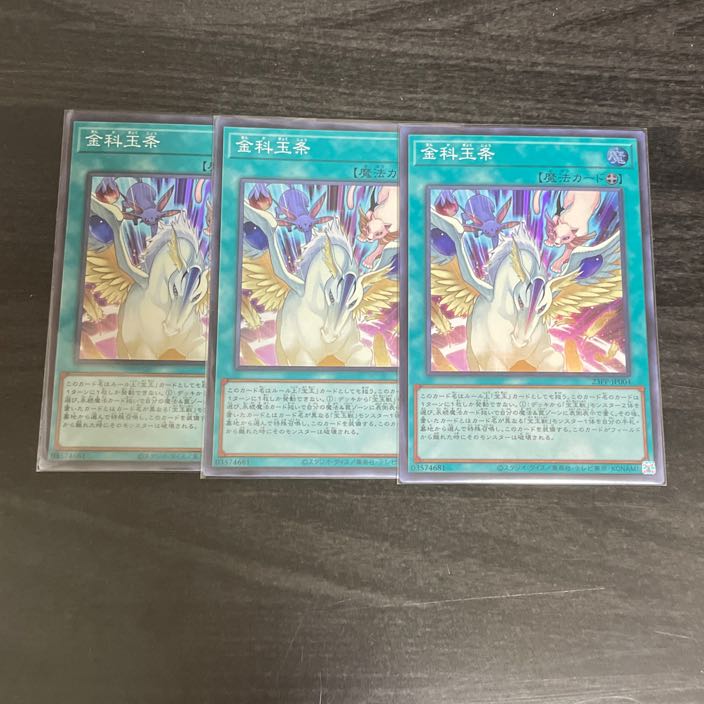 金科玉条 スーパー3枚