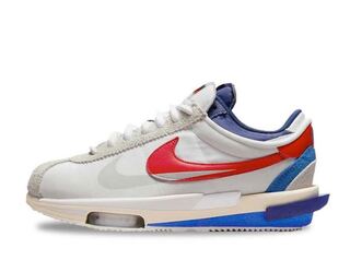 Sakai x Nike Zoom Cortez Sp "HoWight and University Red" DQ0581-100 28cm