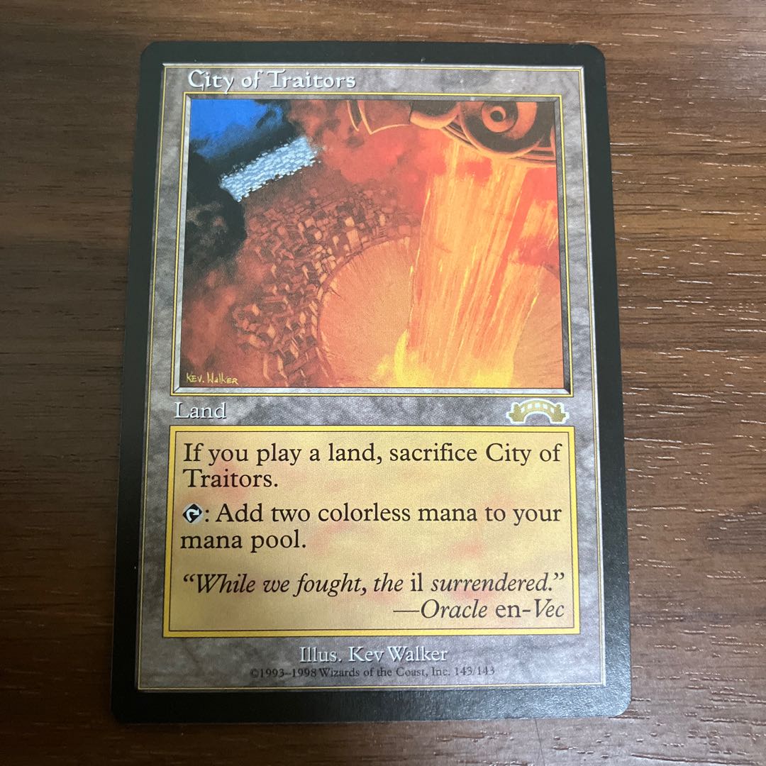 City of Traitors Rare 143/143 English