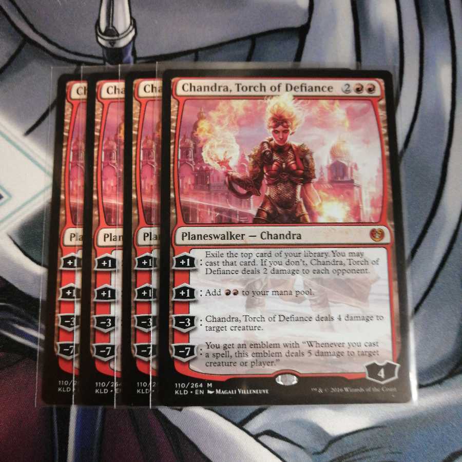 反逆の先導者、チャンドラ ４枚