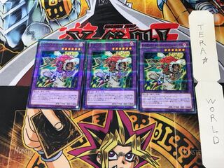 E・HERO ネクロイド・シャーマン AT07 2 ノーマルパラレル 3枚セット てら