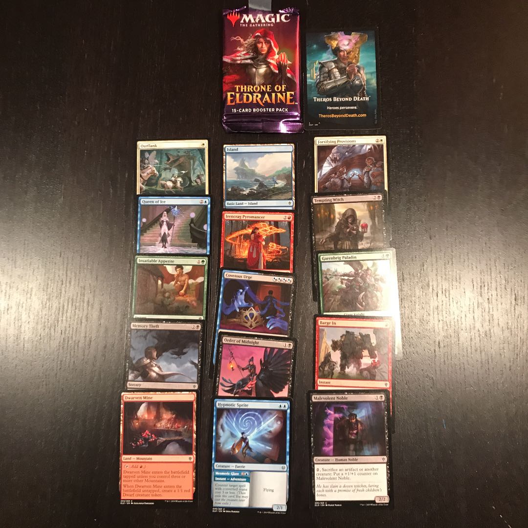 エルドレインの王権　英語版　ブースターパック　x36 リパック品　1パック16枚