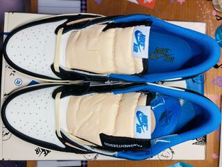 Travis Scott x Fragment x Nike Air Jordan 1 Low 29cm