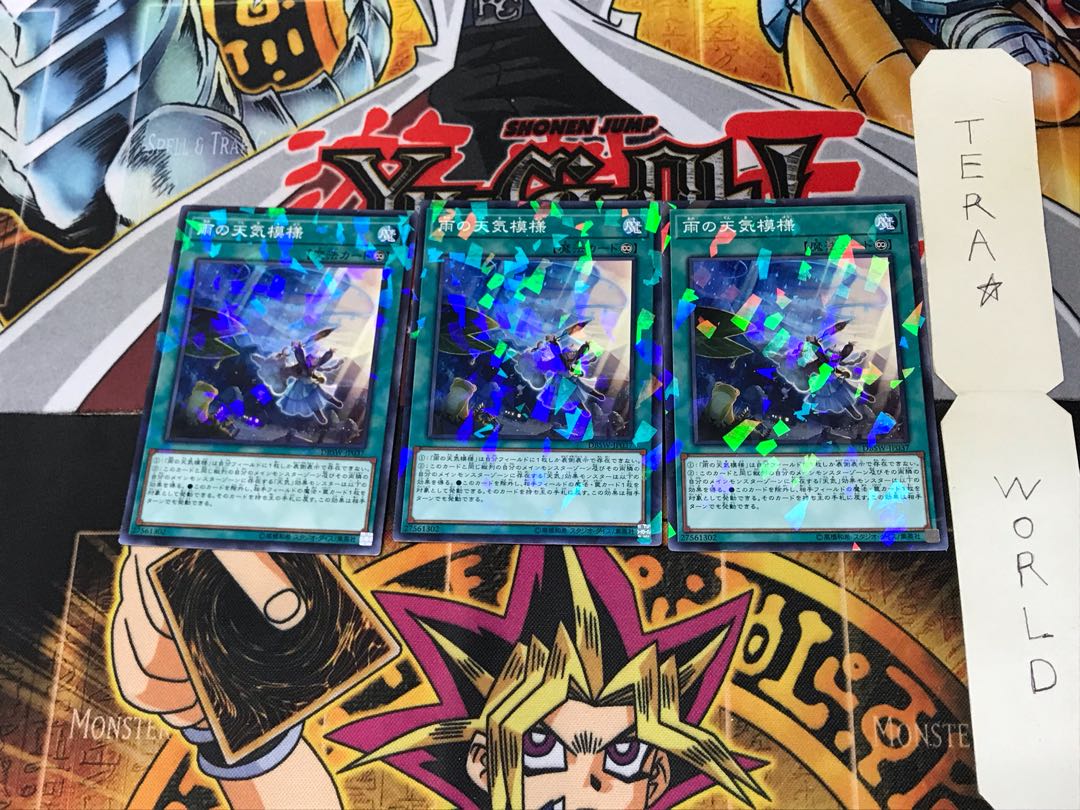 The Weather Rainy Canvas DBSW 1 Normal Parallel Set of 3 Tera