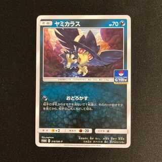 h164 ヤミカラス プロモ ポケモン トレトレ