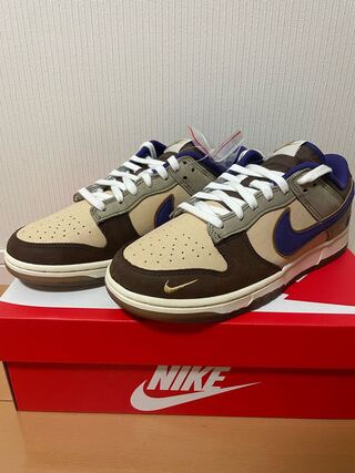 ナイキ ダンク ロー "節分" ホワイトオニキス/コートパープル/カーキ/カカオワウ/ココナッツミルク DQ5009-268 25.5cm