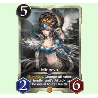 知恵の女神　ミネルヴァ