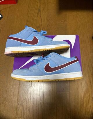 Nike SB Dunk Low Pro "Phillies/Valor Blue and Team Maroon" 28.5cm