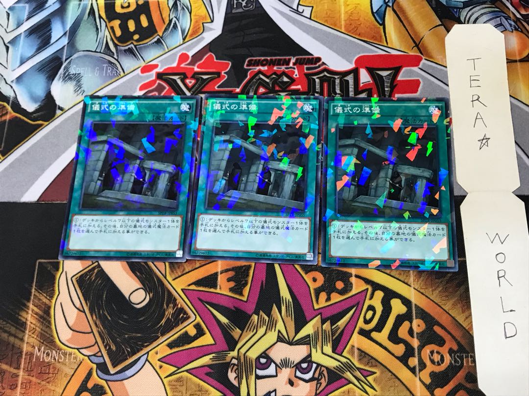 Preparation of Rites SPTR 3 Normal Parallel Set of 3 Tera