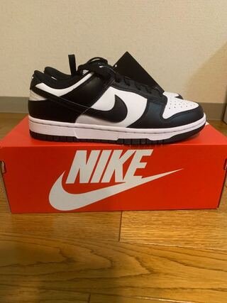 ナイキ ウィメンズ ダンク ロー "ホワイト/ブラック" ホワイト/ブラック/ホワイト DD1503-101 25cm