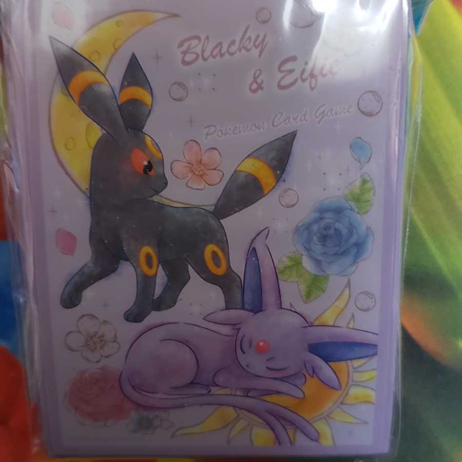 専用ポケモンデッキシールド エーフィ&ブラッキー 未開封 (Used