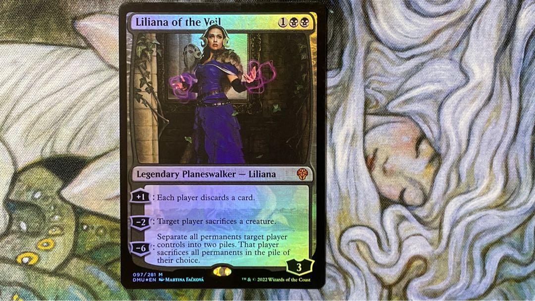 Liliana of the Veil Mythic Rare 97/281 Dominaria of Unity 1枚