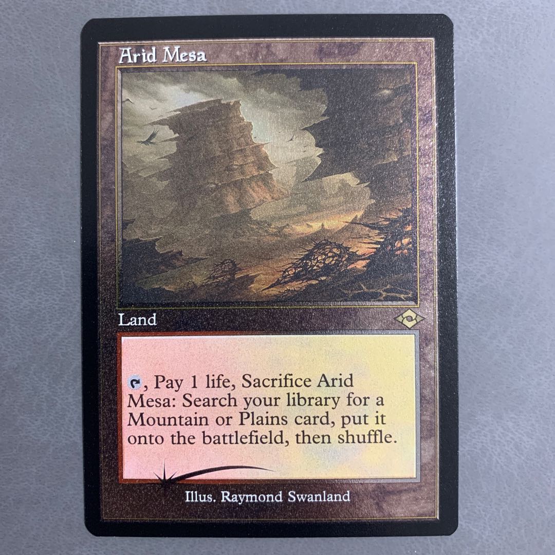 Arid Mesa/Arid Mesa English old frame etching foil