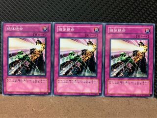 【ぽぽたん】遊戯王 4414 絶対絶滅 3枚 ノーマル 3枚